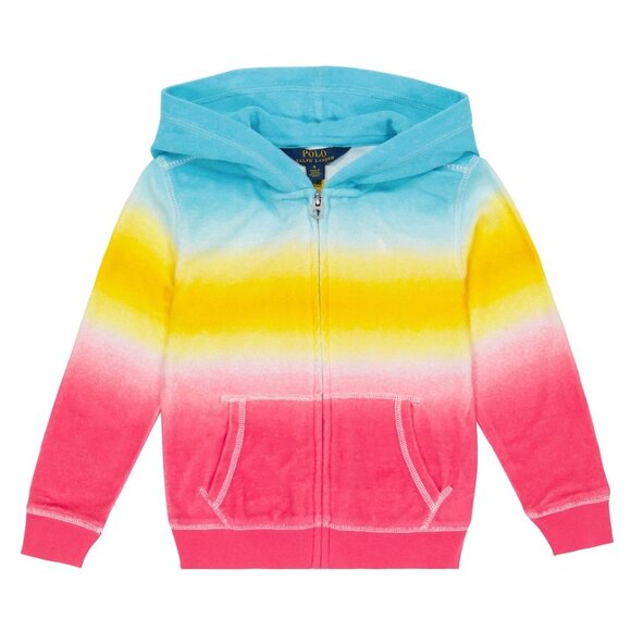 Polo Ralph Lauren Kids Tie-dye Zipped HoodieSize 12/14